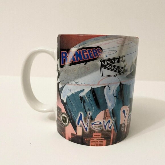 Vintage NHL New York Rangers Mug Hockey Coffee Cup - Picture 3 of 16